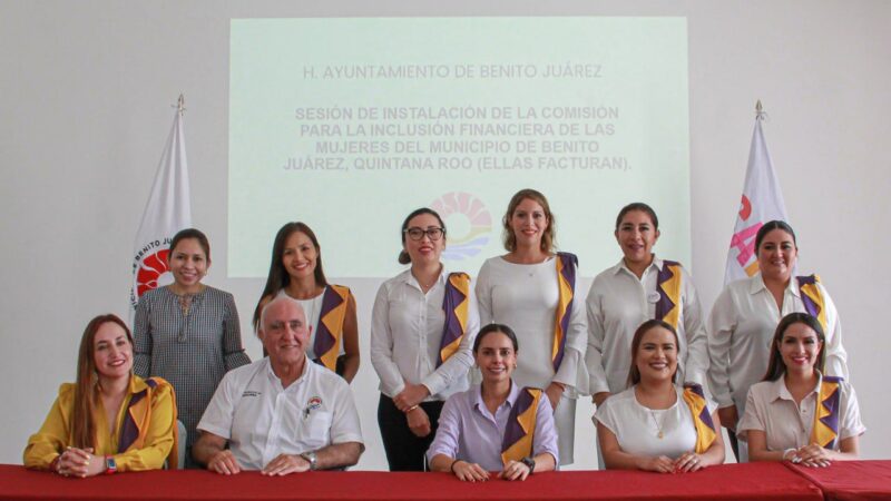 Fortalece Ana Paty Peralta desarrollo económico de las mujeres cancunenses