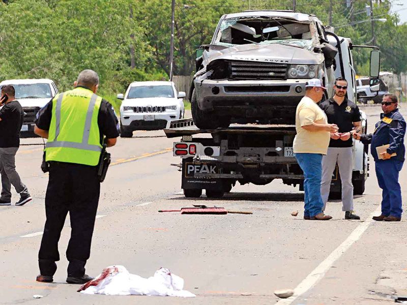 Atropellamiento masivo en Texas: ‘nos señaló, nos insultó y aceleró’ (VIDEO)