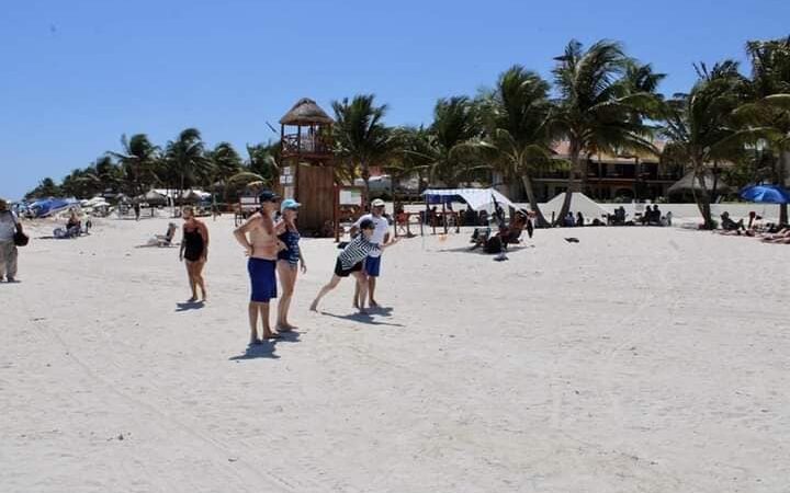 Se reporta nuevamente un buen fin de semana largo en Puerto Morelos