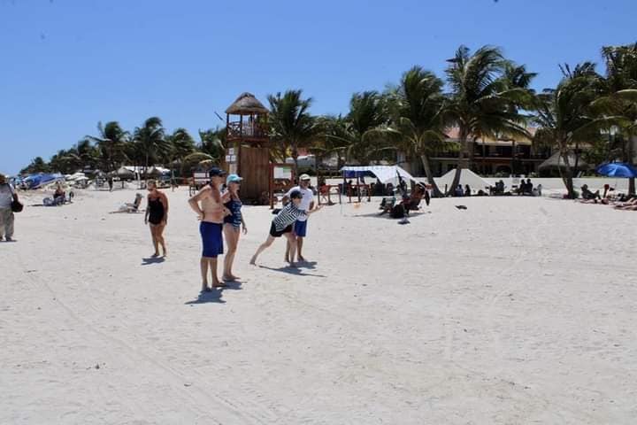 Se reporta nuevamente un buen fin de semana largo en Puerto Morelos