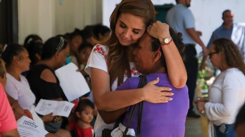 Mara Lezama inicia la entrega de despensas “Comemos Tod@s” en Chetumal