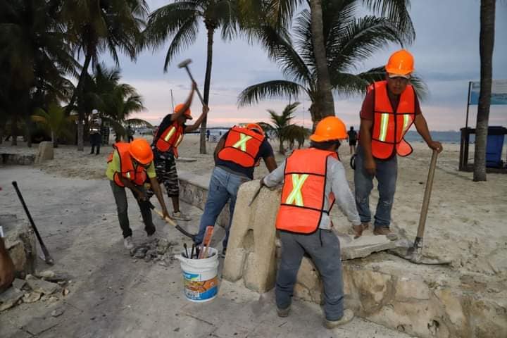 Atenea Gómez embellece la avenida Rueda Medina y sus alrededores a través de una obra integral de rehabilitación y mejoramiento