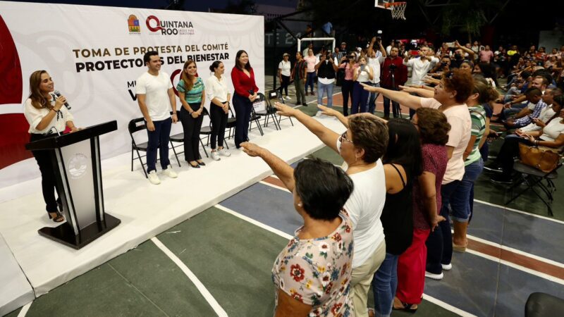 Mara Lezama toma protesta al Comité de Protectoras del Bienestar de la región 70 de Cancún