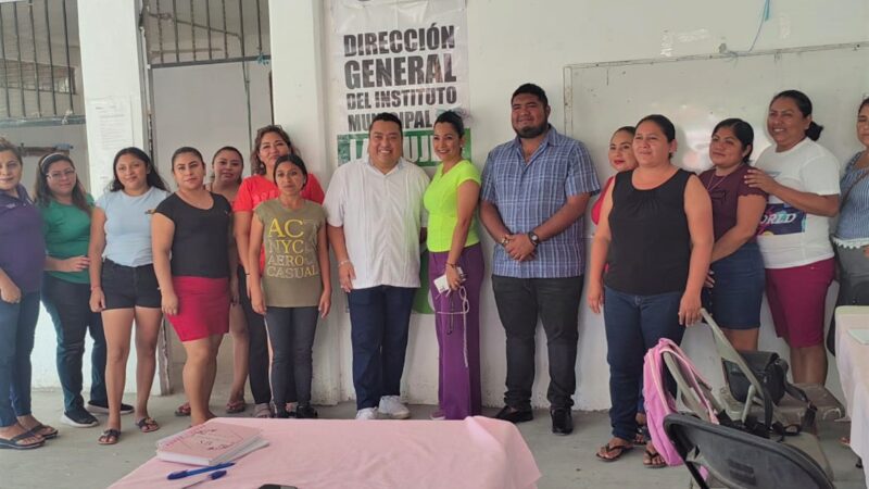 Imparte instituto de la mujer constante capacitación para el empoderamiento femenino