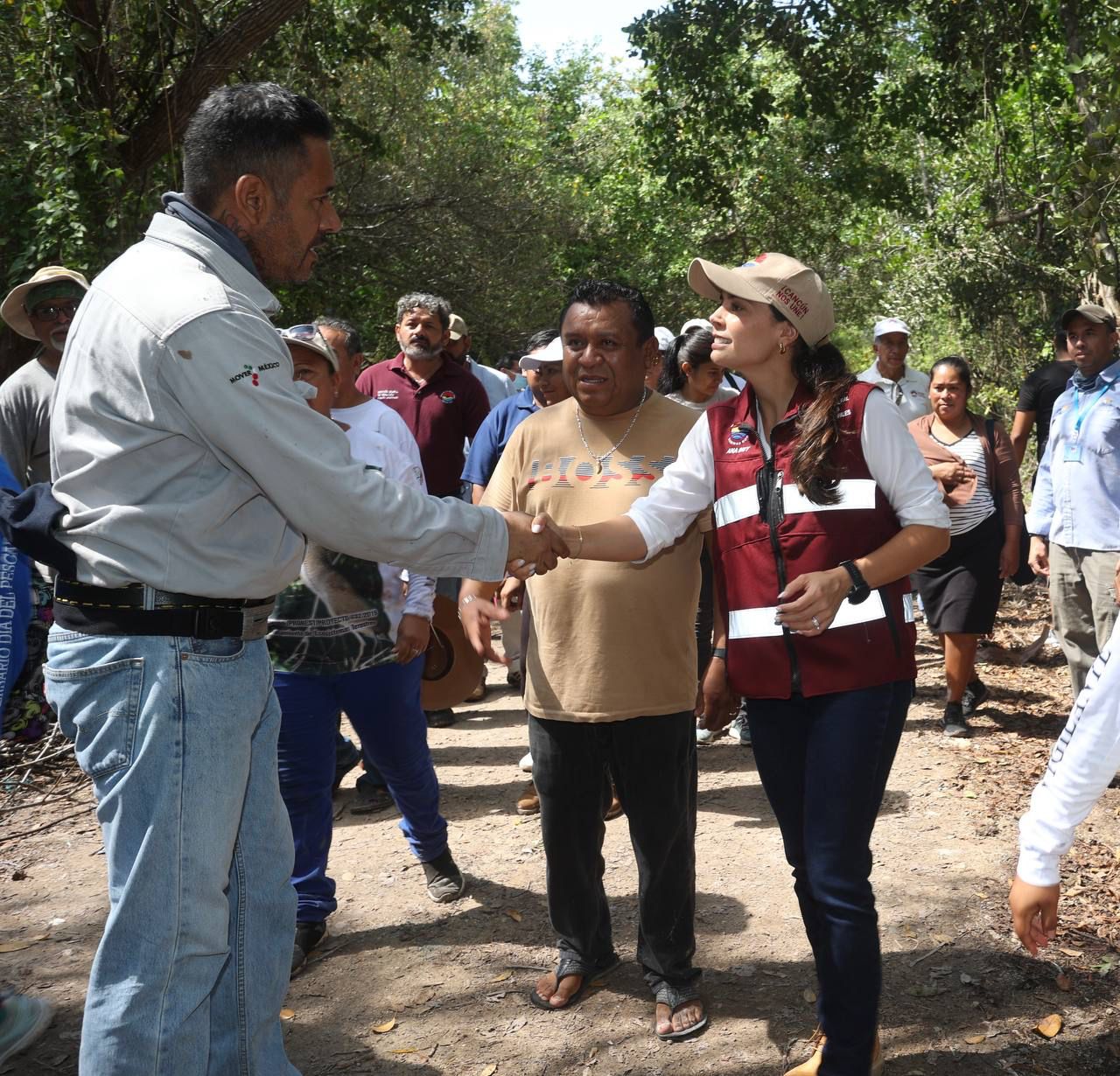 Ana Paty Peralta llama a cancunenses a preservar ecosistemas naturales