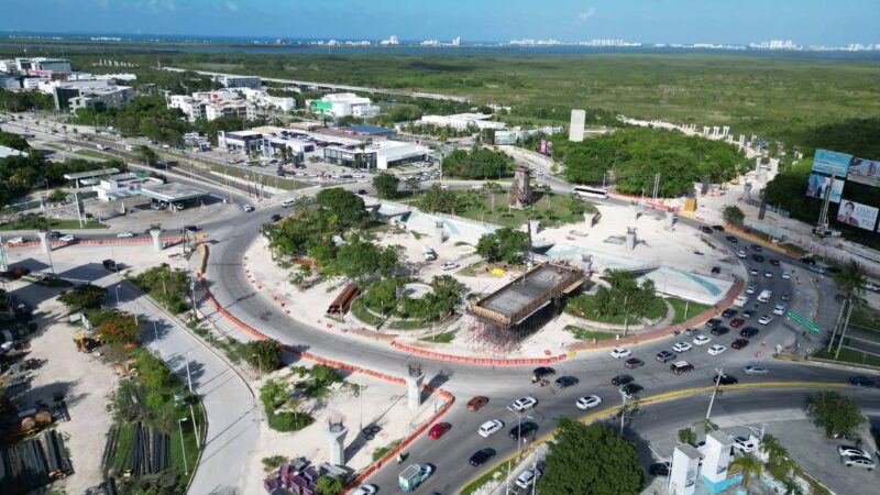 Avanzan proyectos de infraestructura en Cancún 