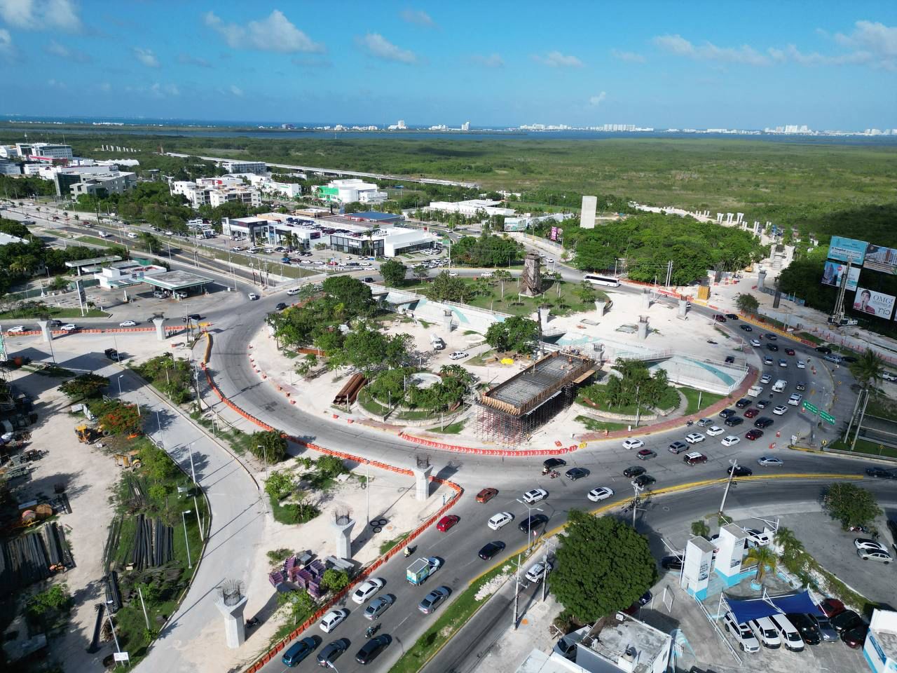 Avanzan proyectos de infraestructura en Cancún 