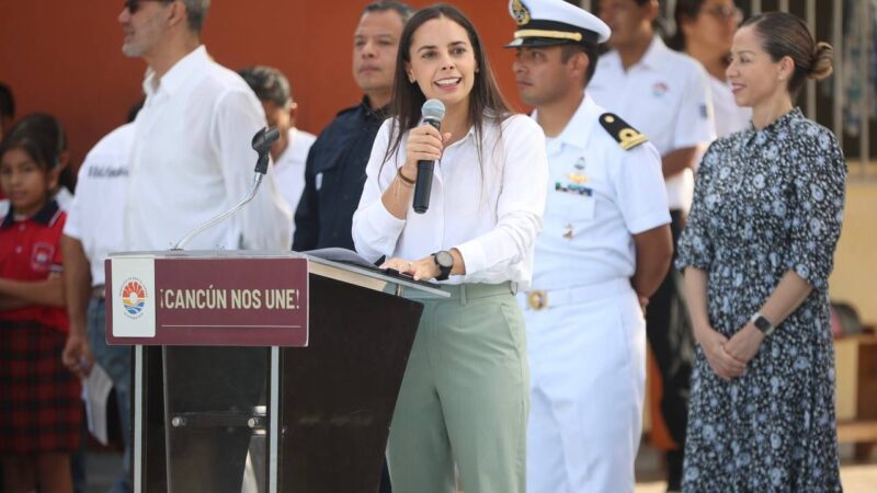 Ana Paty Peralta prioriza bienestar de niñas y niños cancunenses 