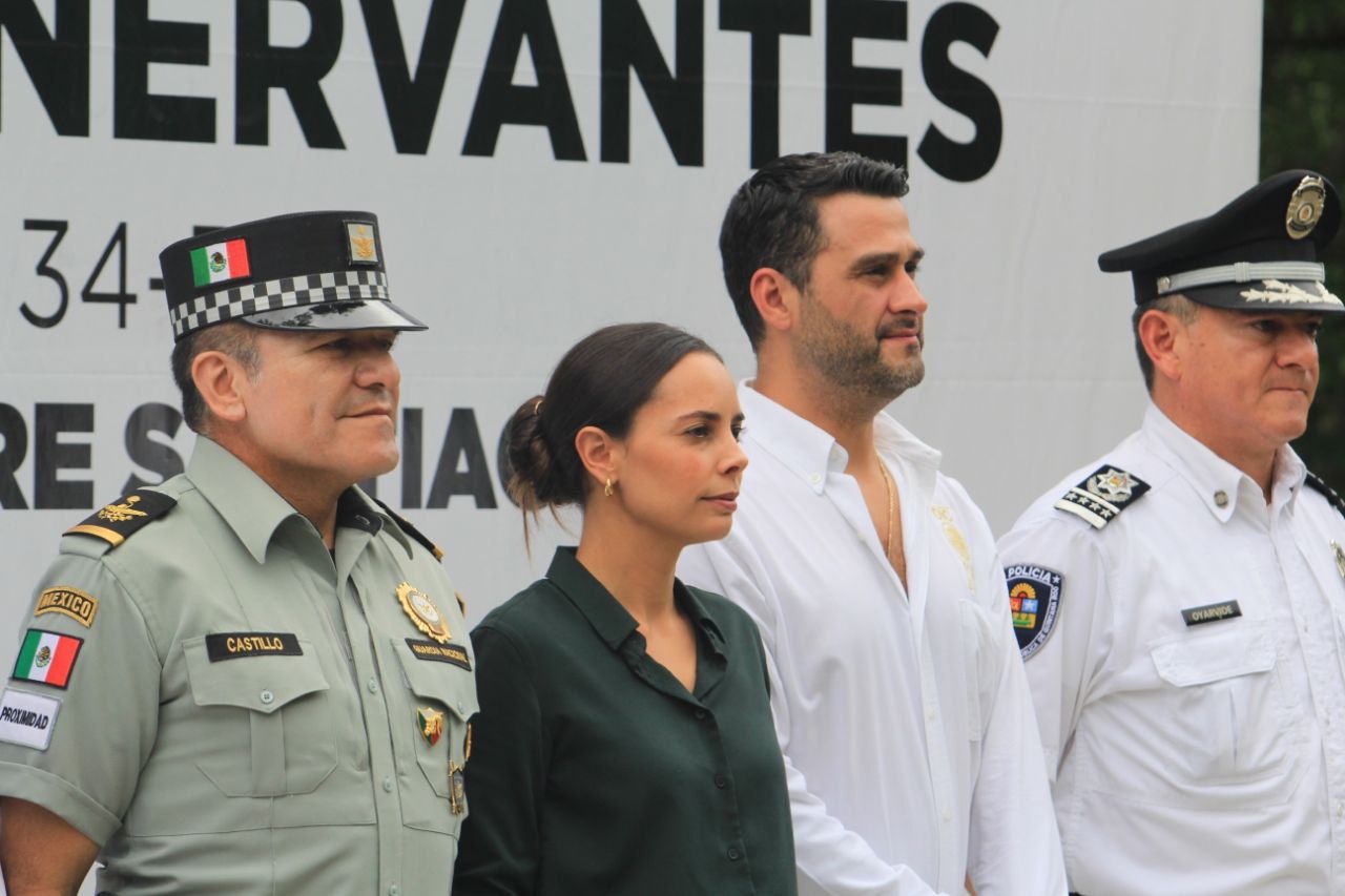 Reitera Ana Patricia Peralta su compromiso para salvaguardar la integridad y tranquilidad de los ciudadanos