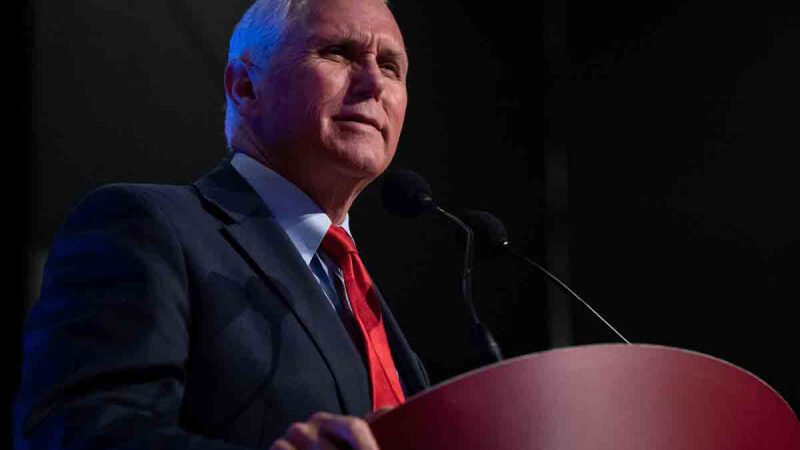 Exvicepresidente de EU, Mike Pence presenta su candidatura a la Casa Blanca