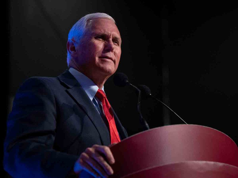 Exvicepresidente de EU, Mike Pence presenta su candidatura a la Casa Blanca