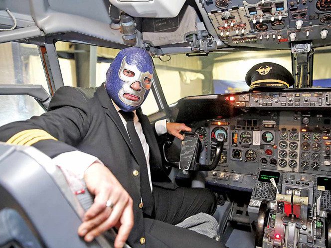 Blue Demon surcará ahora por los cielos; homenaje a la lucha