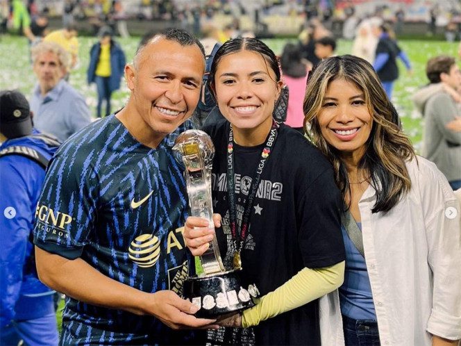 Kiana Palacios, capitana del América femenil ya le dio el mejor regalo a su papá