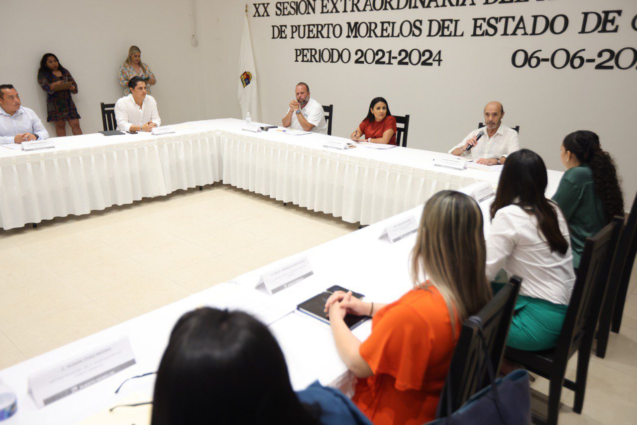 Autoriza cabildo de Puerto Morelos gestionar anticipo de 20 mdp de participaciones para solventar adeudo con el SAT