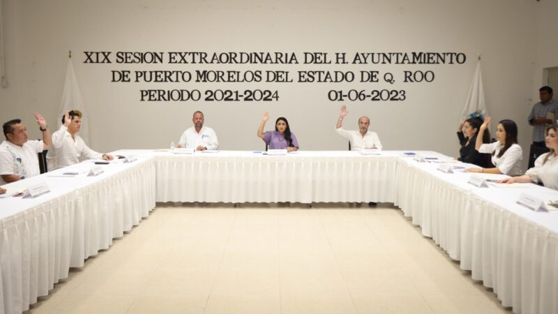 Aprueba cabildo de Puerto Morelos enviar al congreso los contratos con que la anterior administración pretendió endeudar al municipio por 30 años