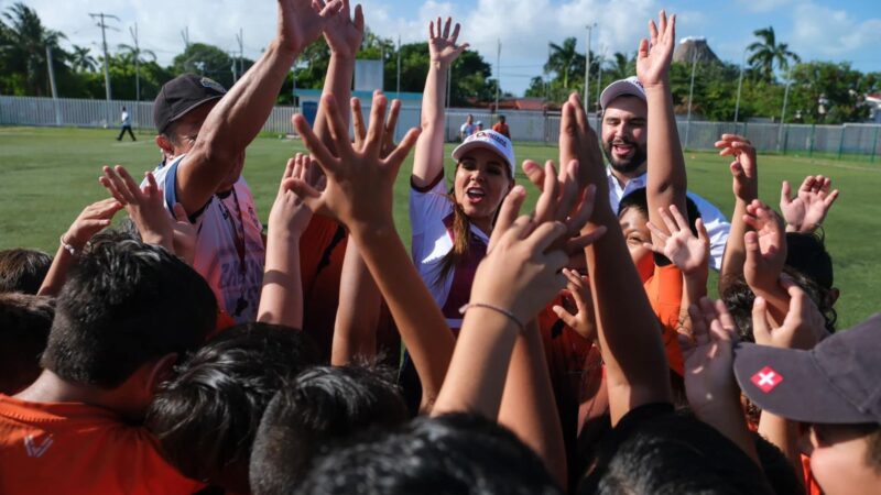 Invertirá Mara Lezama 22 MDP para rehabilitar la unidad deportiva “Bicentenario” y el CEDAR Chetumal