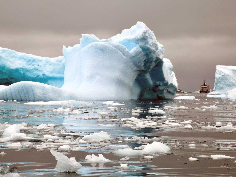 Emergencia climática: hielo de la Antártida, en su nivel más bajo