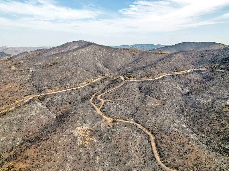 El incendio en Grecia, el más grave en la UE