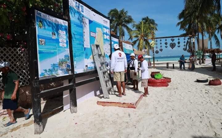 Cuatro playas de Isla Mujeres izarán nuevamente la bandera Blue Flag