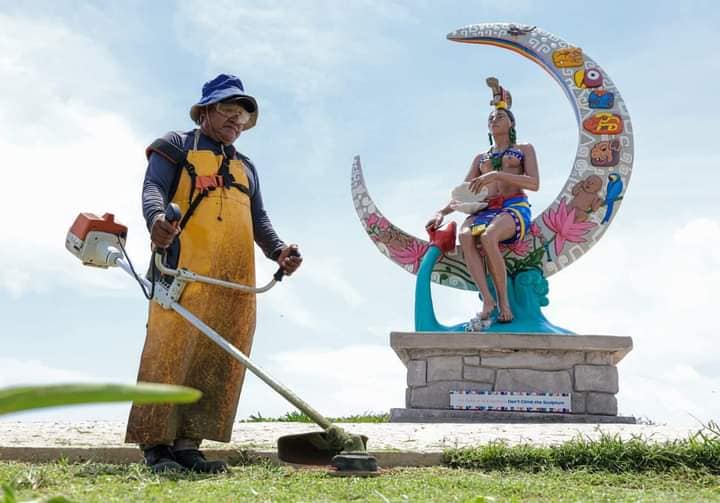 Atenea Gómez Ricalde impulsa el embellecimiento de Punta Sur en Isla Mujeres