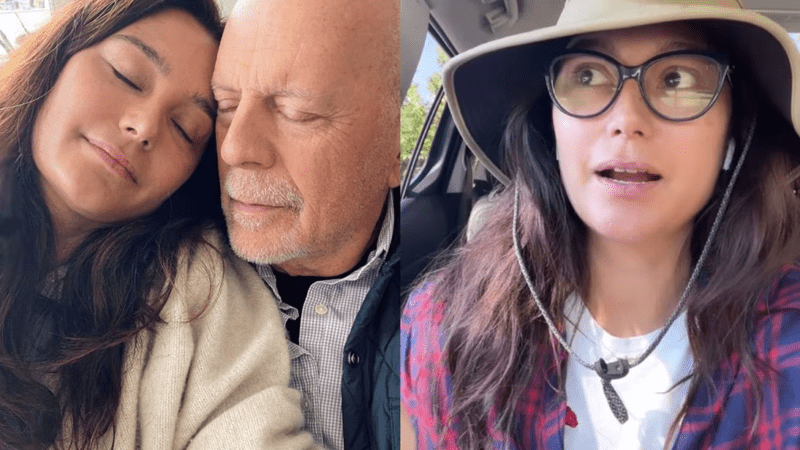 Esposa de Bruce Willis reconoce que no es buena haciéndose cargo del actor