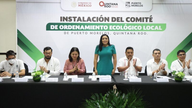 Instalan el Comité de Ordenamiento Ecológico local de Puerto Morelos