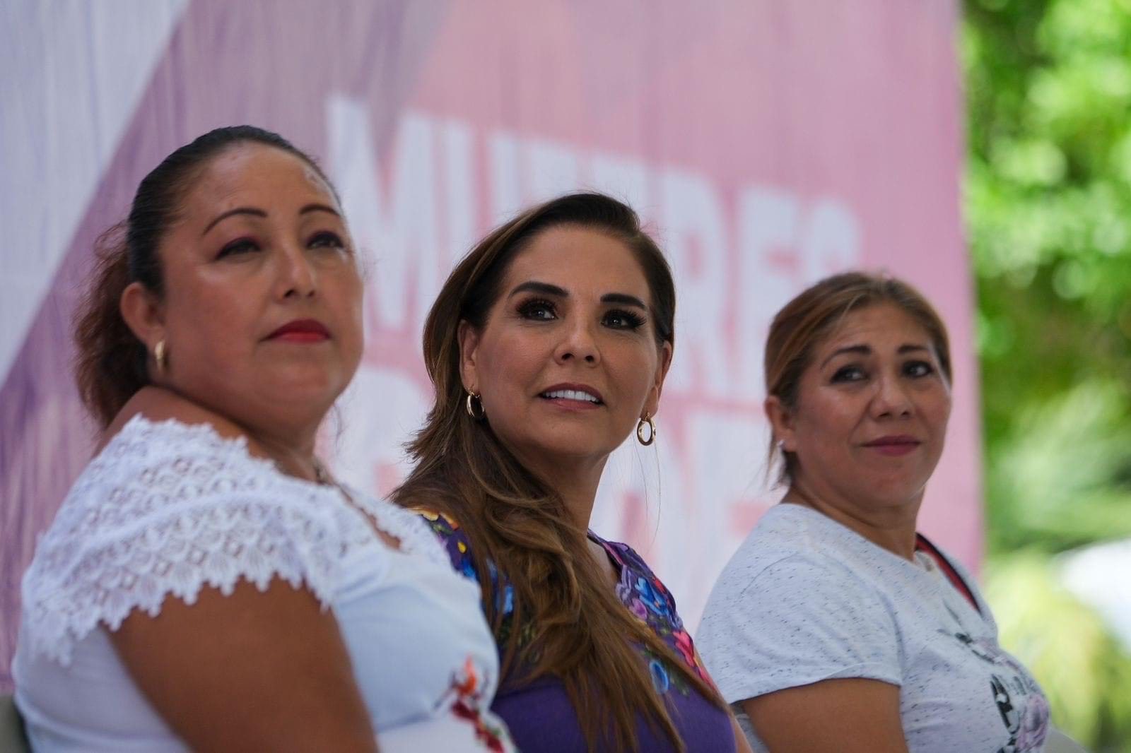 Mara Lezama llama a las mujeres a empoderarse y alzar la voz en Puerto Morelos 