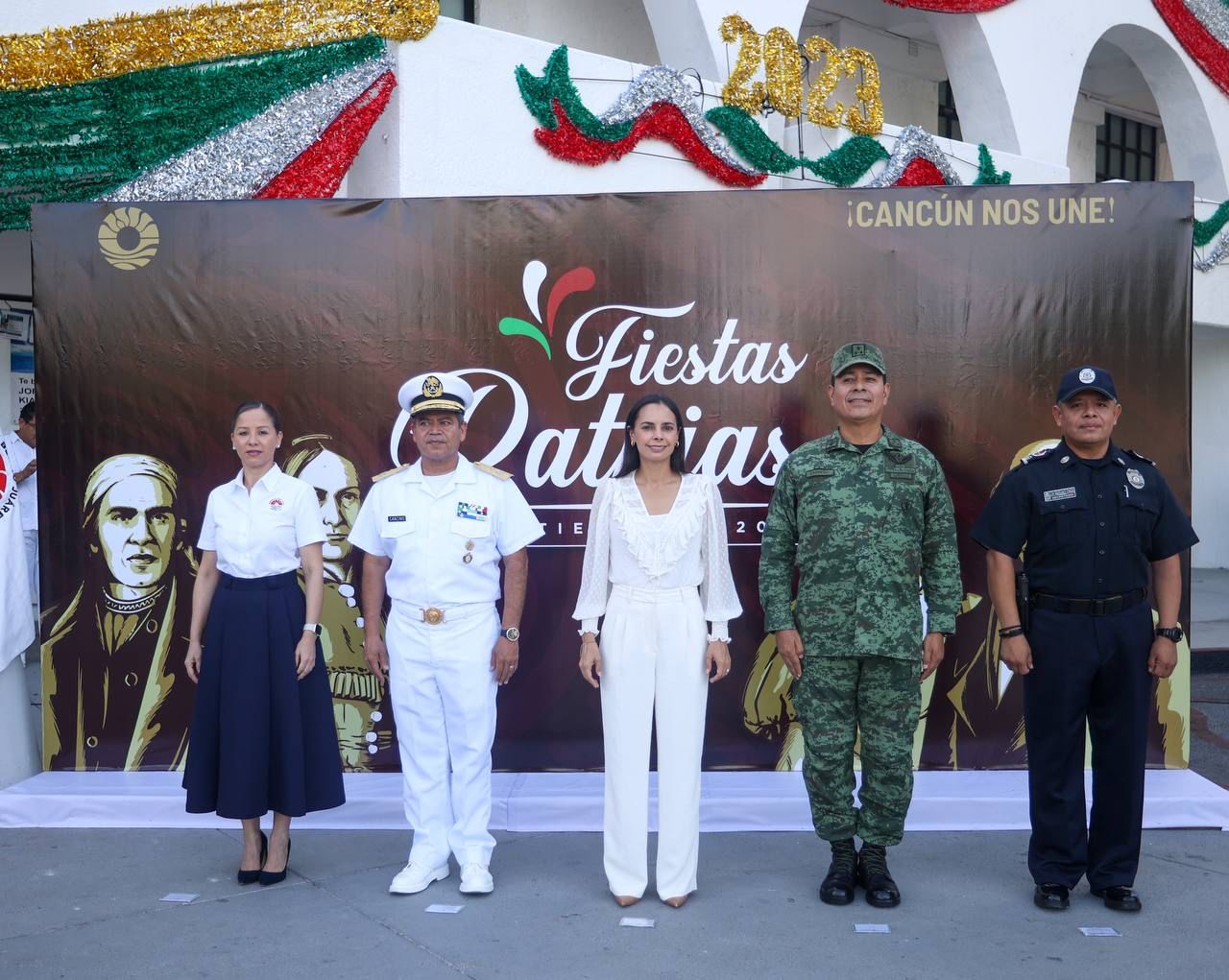 Invita Ana Paty Peralta a cancunenses a celebrar Grito de Independencia en Palacio Municipal