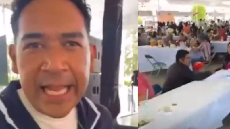 (VIDEO) “Corre a esos pend…”, alcalde poblano insulta a ciudadanos durante Facebook Live