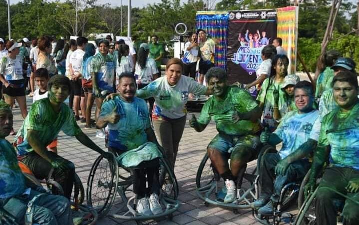 Realizan con éxito Carrera “Píntate por la Juventud”