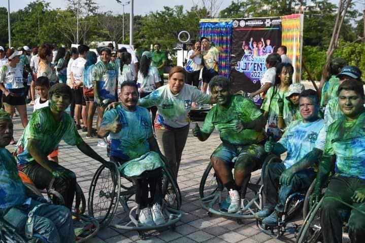 Realizan con éxito Carrera “Píntate por la Juventud”