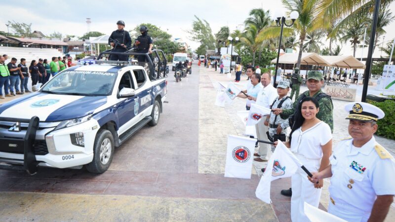 Puerto Morelos avanza para consolidarse como un municipio seguro: Blanca Merari