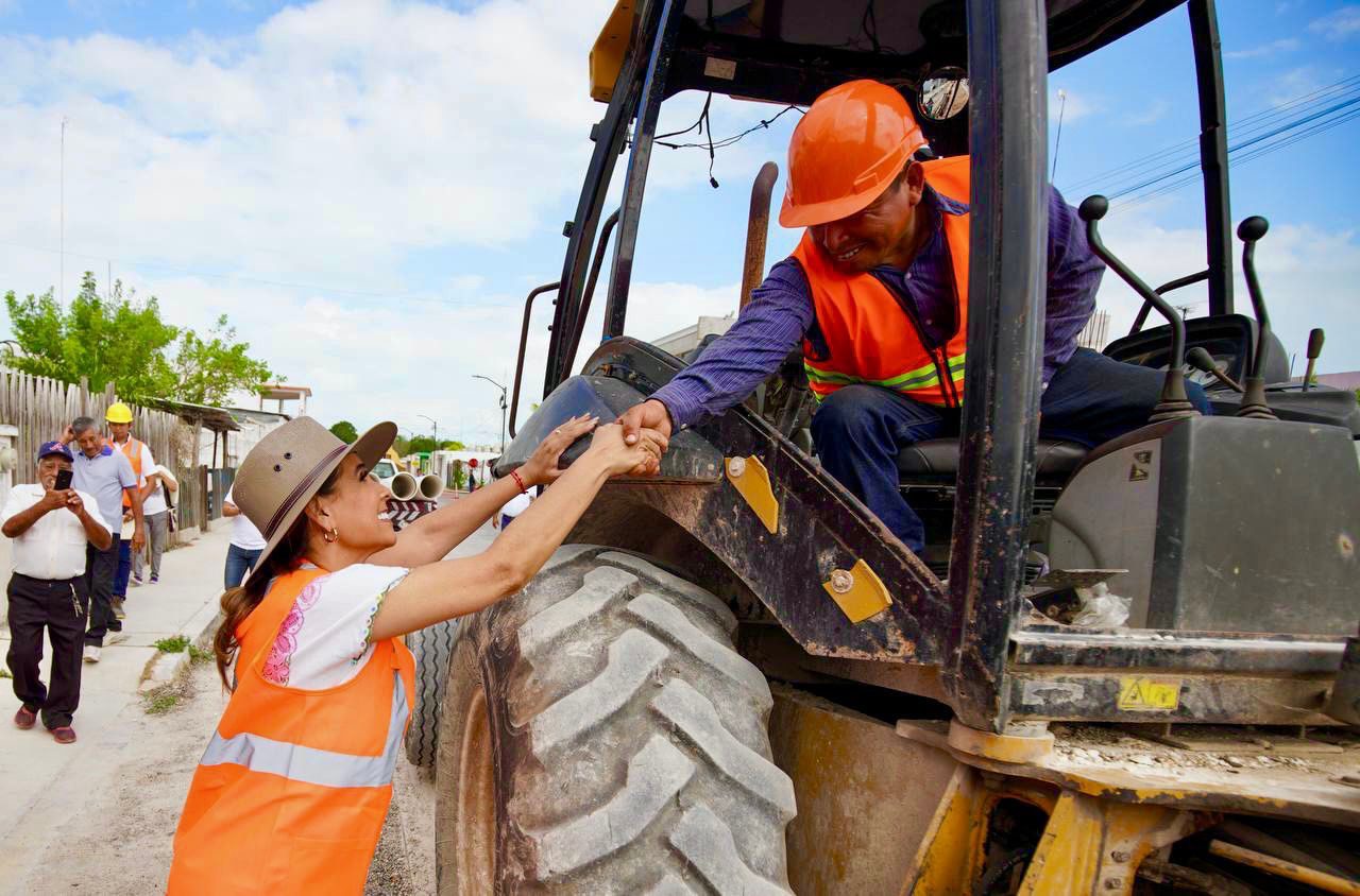 Histórica inversión con Mara Lezama para obras, drenaje y saneamiento en Quintana Roo