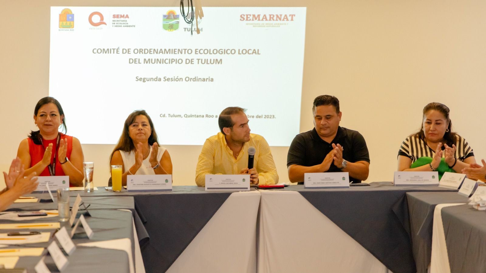 Diego Castañón encabeza Segunda Sesión Ordinaria del POEL de Tulum 