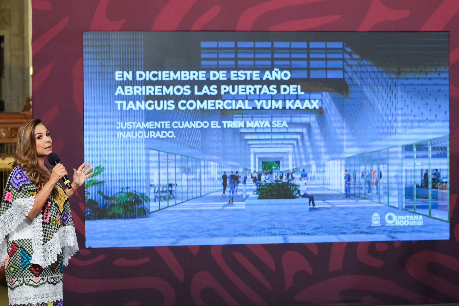 Es momento de regresarle el esplendor a nuestra capital’’: Mara Lezama anuncia la creación del Tianguis Comercial Yum Kaax