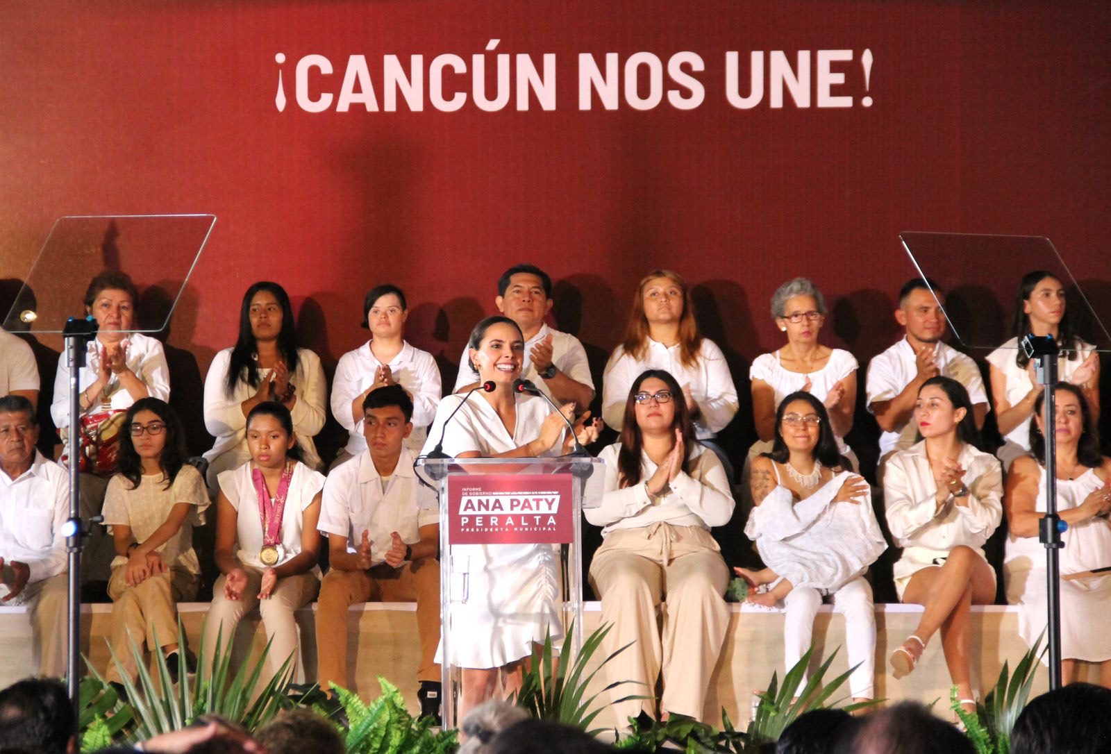 “¡Vamos a seguir transformando y uniendo Cancún!”: Ana Paty Peralta