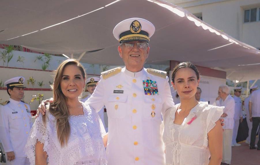 Agradece Ana Paty Peralta labor de Armada de México en su aniversario de creación