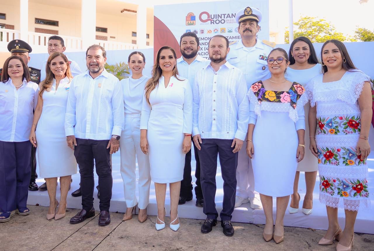 Respalda Ana Patricia Peralta la transformación de Quintana Roo a 49 años de su fundación 