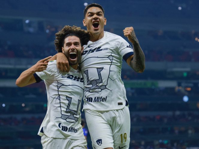 Pumas descarrila a La Máquina con goleada en el Azteca