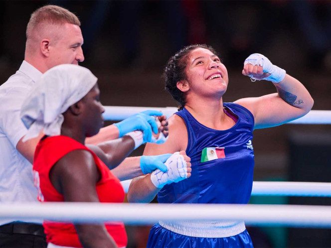 Boxeadora mexicana Citlalli Ortiz debuta con éxito en Panamericanos