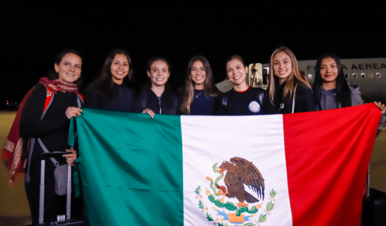 “Por fin estamos en casa”: Blajaith Aguilar y el equipo de gimnasia rítmica al llegar de Israel