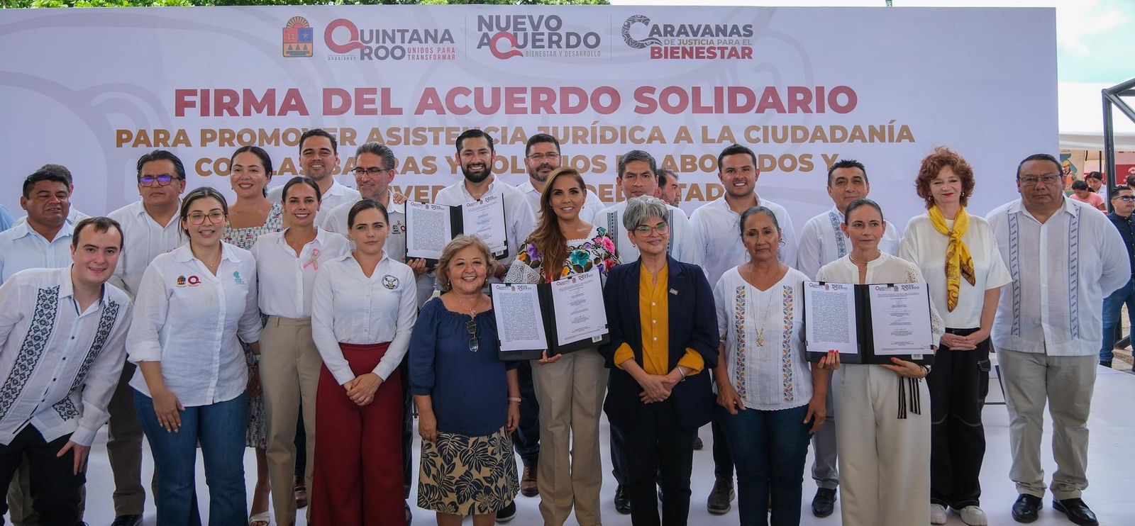 Inaugura Mara Lezama Caravanas de Justicia para el Bienestar