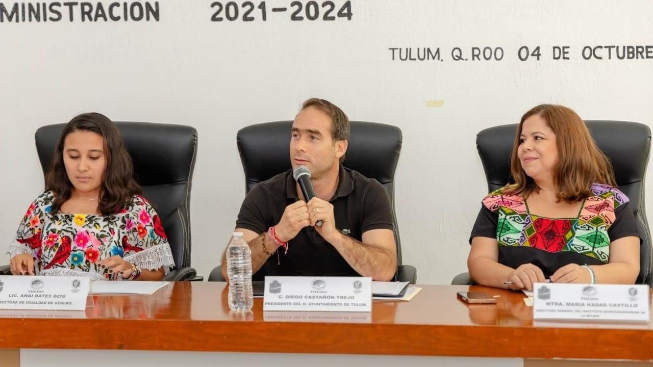 Tulum se suma a la prevención de la violencia de género, instala y toma protesta Sistema Municipal