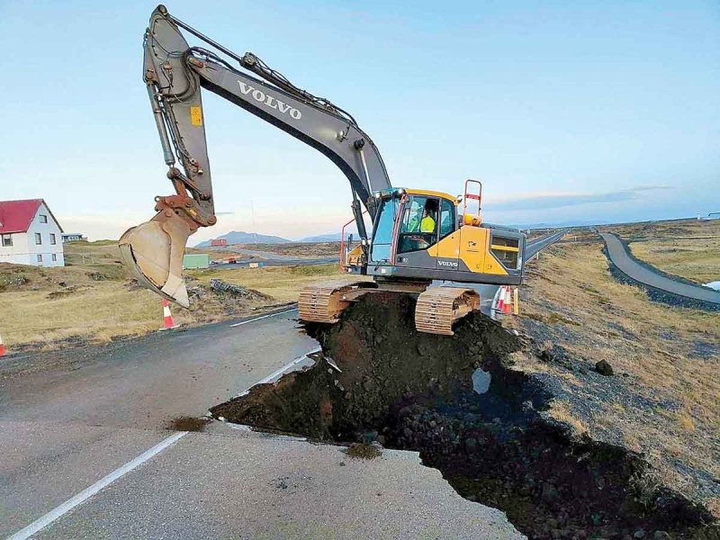 Sismos en cadena por suelo volcánico islandés