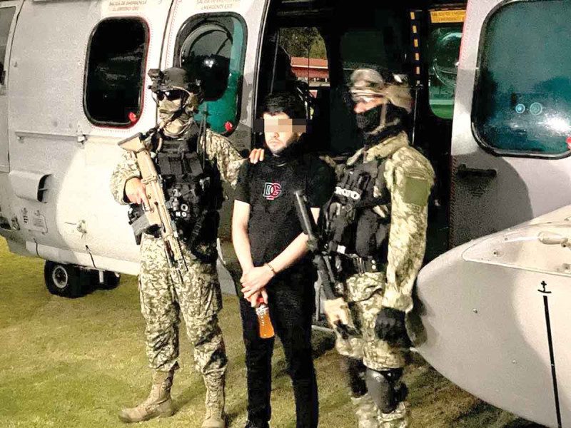 Capturan a ‘El Nini’, líder sicario de ‘Los Chapitos’; la DEA ofrecía 3 mdd por su aprehensión