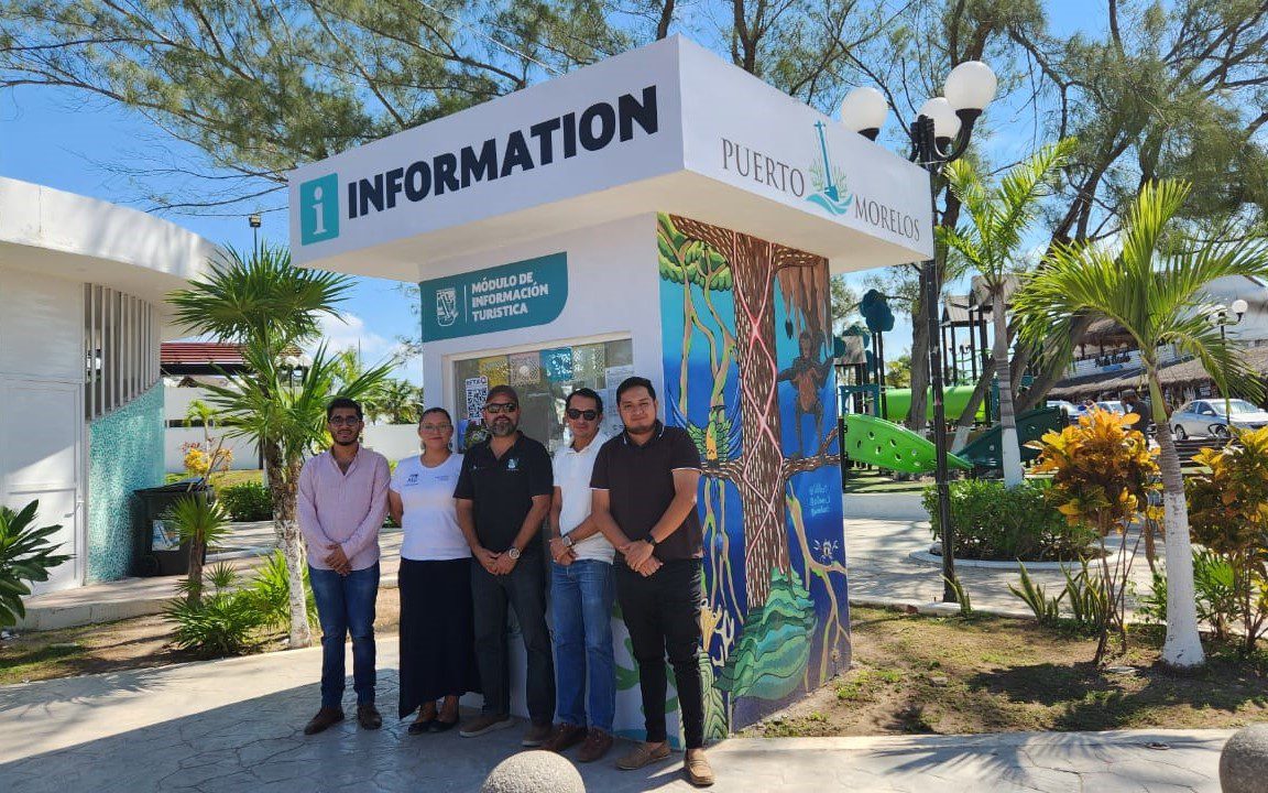 BRINDA GOBIERNO DE PUERTO MORELOS ATENCIÓN DIRECTA A TURISTAS