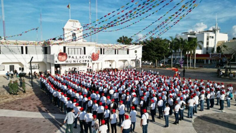 Ceremonia de Sorteo del Servicio Militar Nacional clase 2005 y remisos