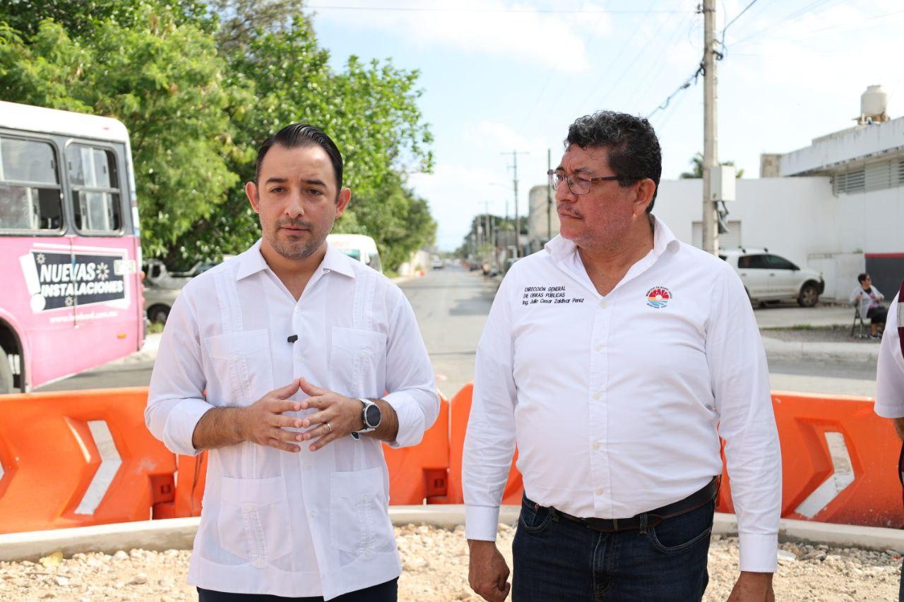 SUPERVISAN OBRAS DE CONECTIVIDAD VIAL EN CANCÚN