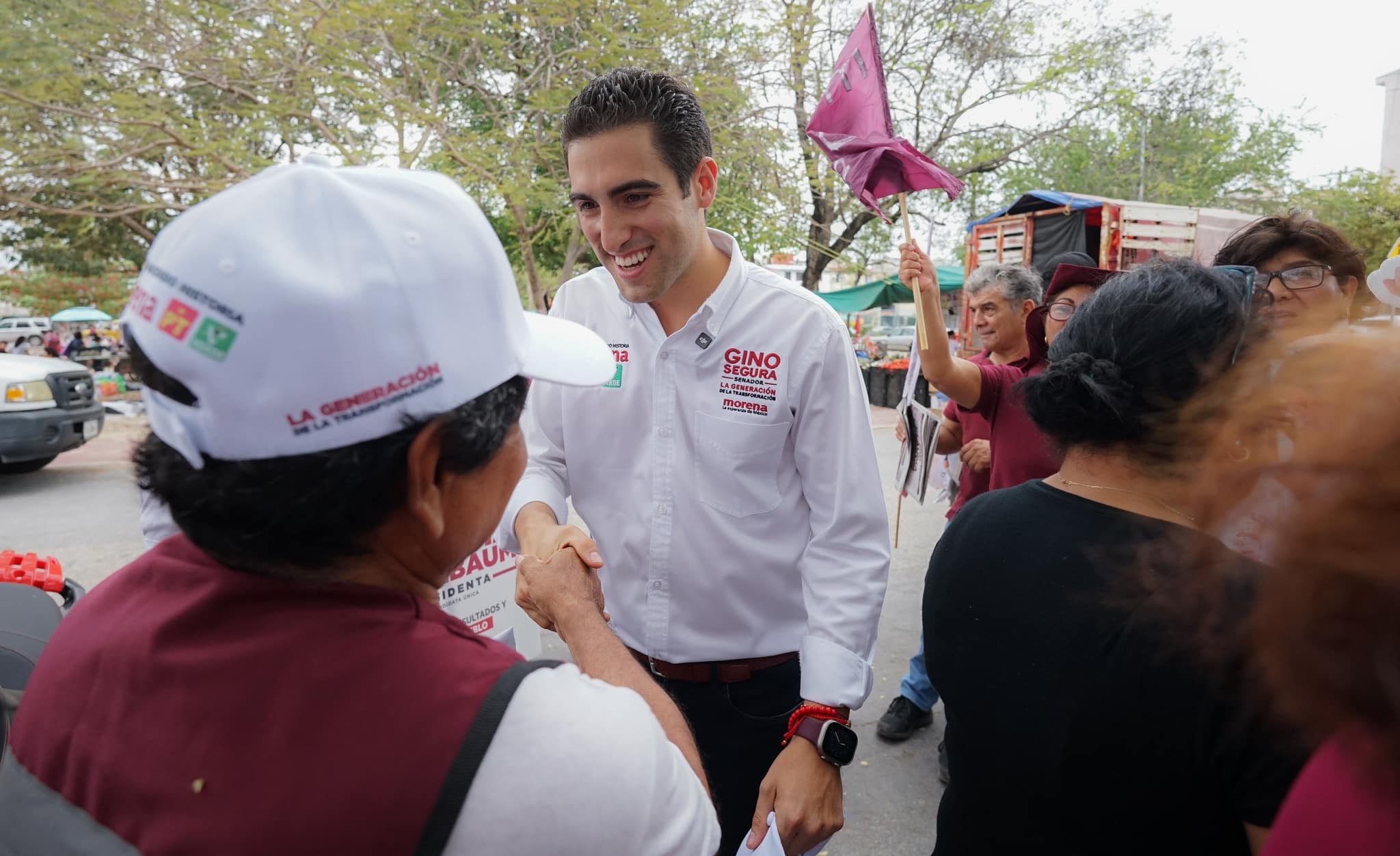 Gino Segura energiza el Tianguis de la Región 96 con un mensaje de unidad y compromiso