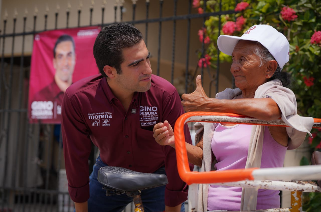 Regiones de Cancún respaldan a Gino Segura para el Senado de la República